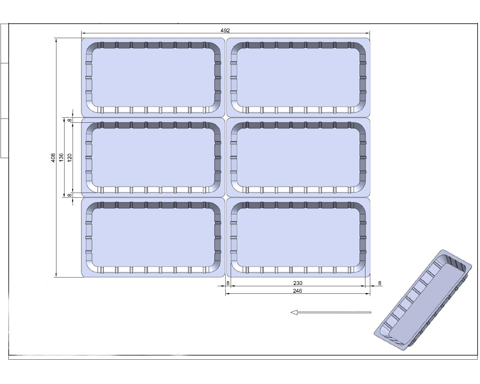Ligne de formage remplissage operculage Multivac CD6000 MC