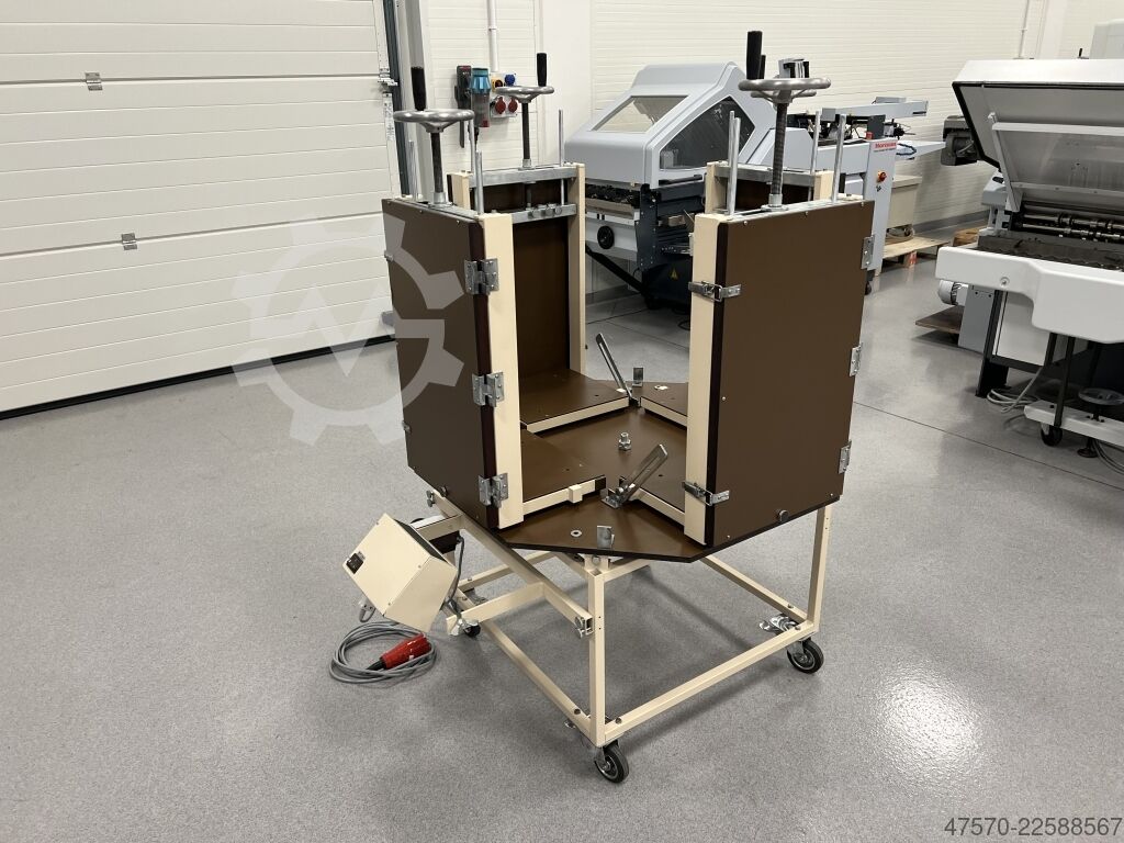Book binding machine MURO 4 x 5000 A4/HAD 4-station bookbinding press for gluing