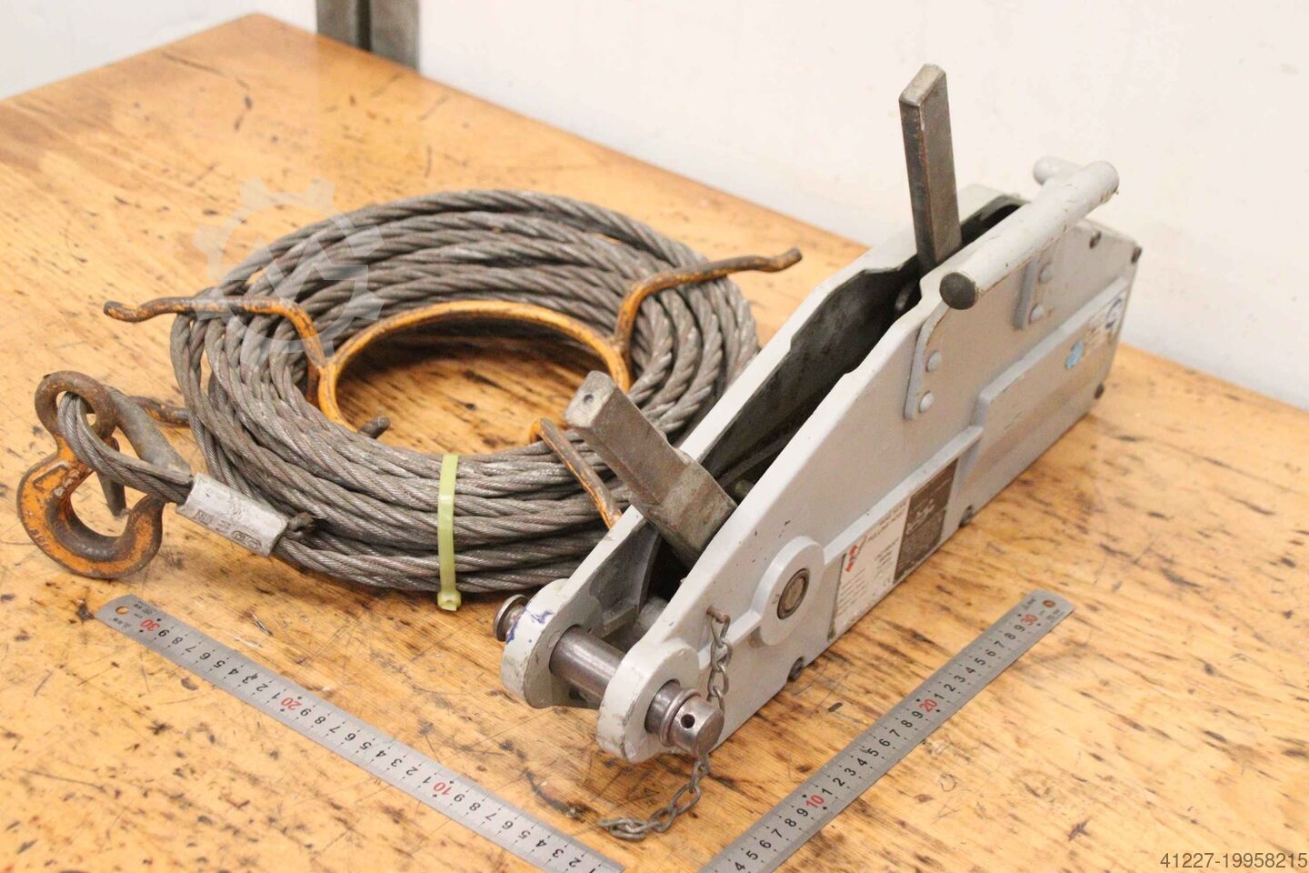 Steel cable for cable hoist 1.6 t Stahl** Ø 12 mm 43 m