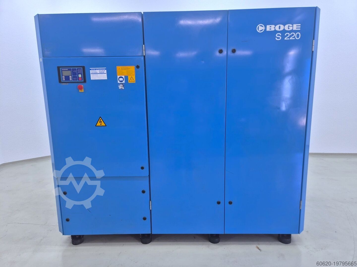 Screw air compressor BOGE S220
