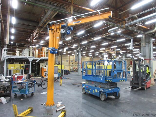 Crane sky Crane overhead crane Crane runway Demag Kranbahn KBK2 800KG 3x4m Zubehör Kettenzug DKES KBK 2 II KBK2 800Kg 3x4m