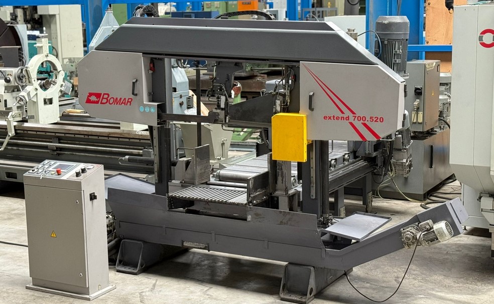 BOMAR extend 700.520 scie à ruban métallique CNC semi-automatique