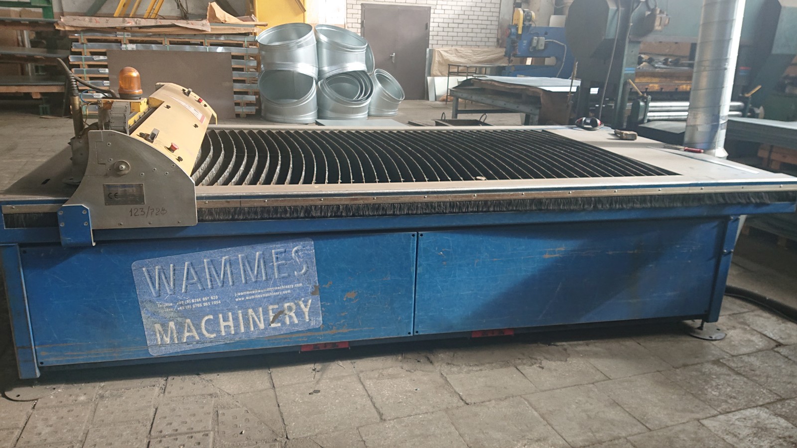 Machine de découpe plasma / gaz Wammes Machinery PC 1500