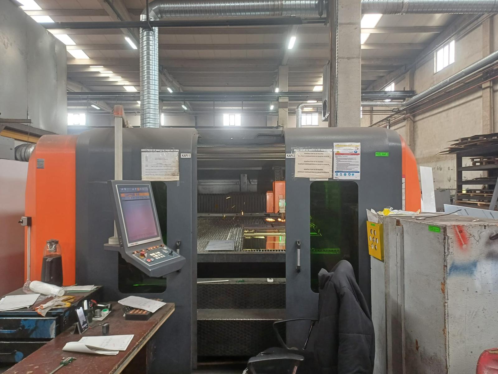 Machine de découpe laser Nukon Vento Lineer 6 kW