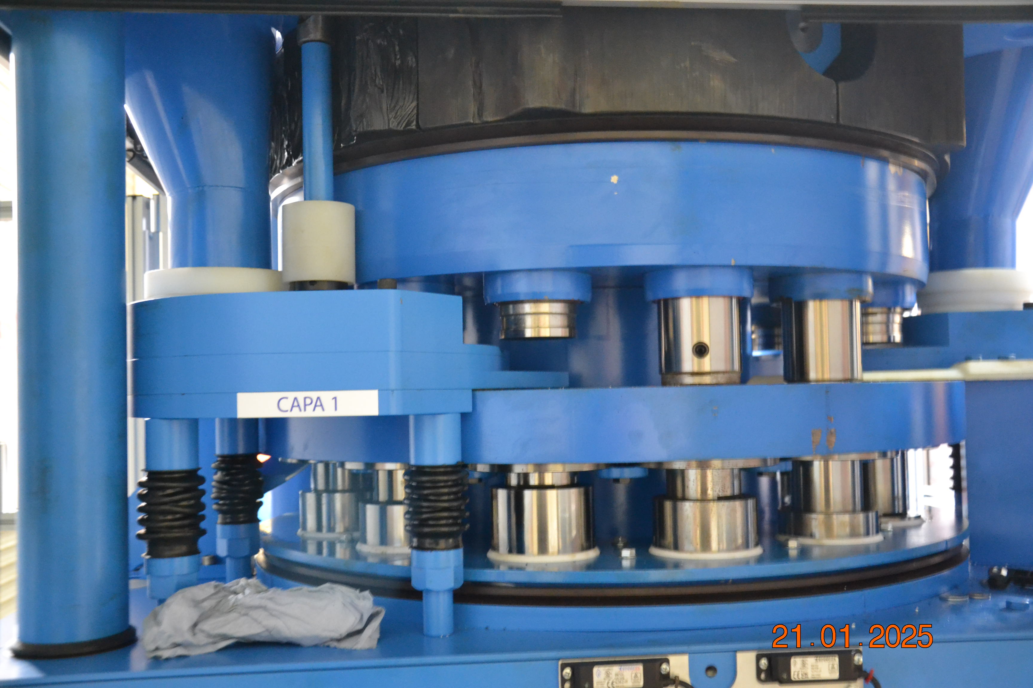 Presse à comprimer rotative série lourde SVIAC RP5500