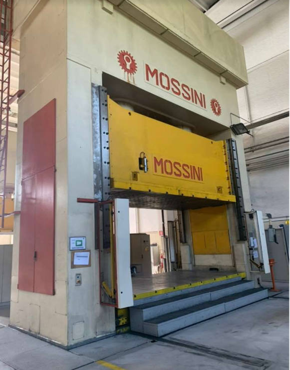 Presse hydraulique Mossini PO/2M/P1800 - 2000 TON