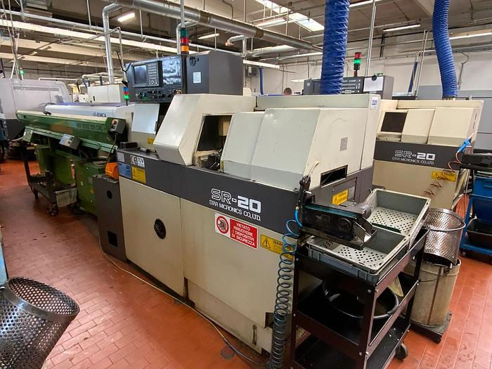 Tour CNC à poupée mobile STAR SR20 d'occasion