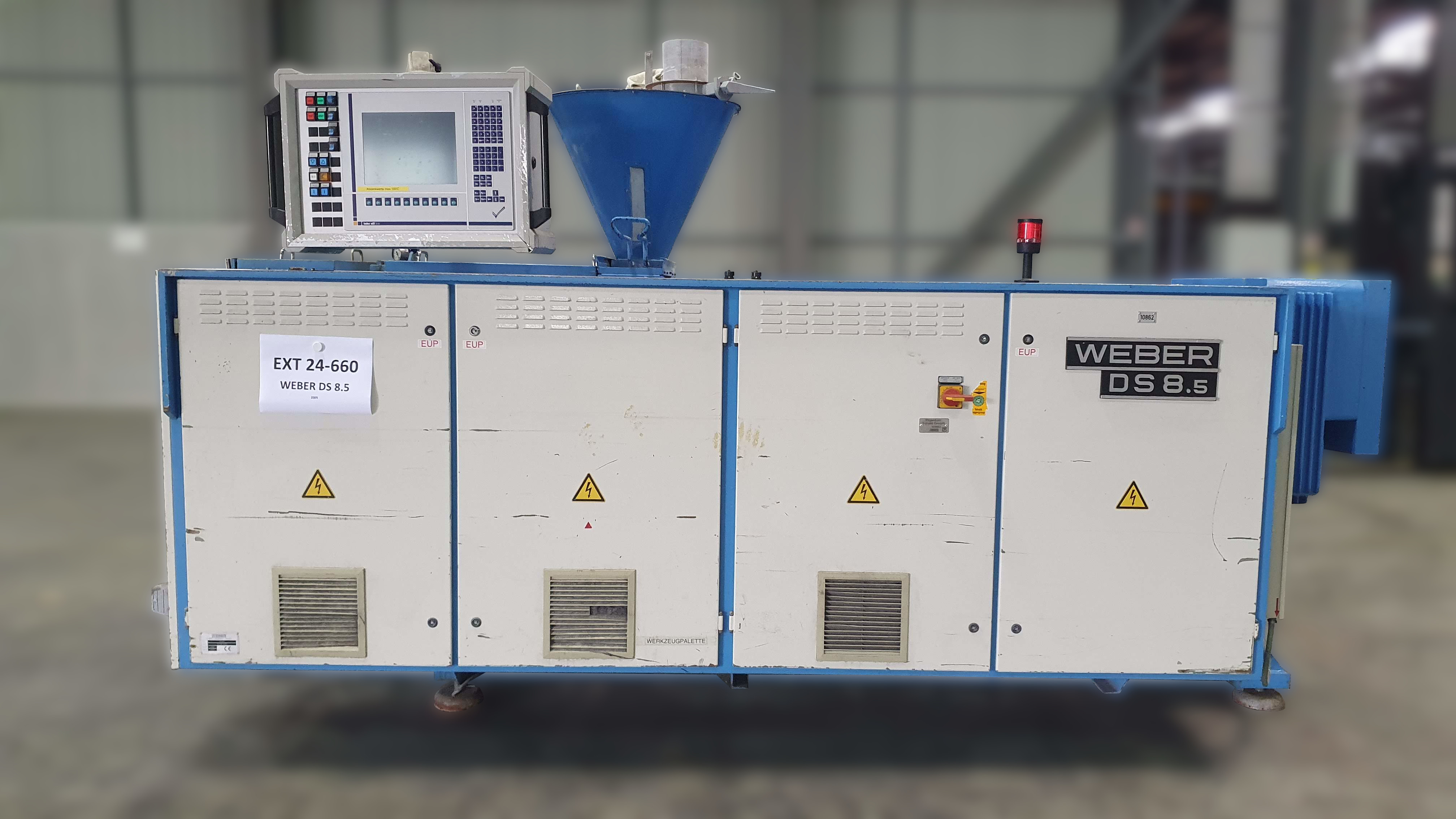 Extrudeuse bivis WEBER DS 8.5