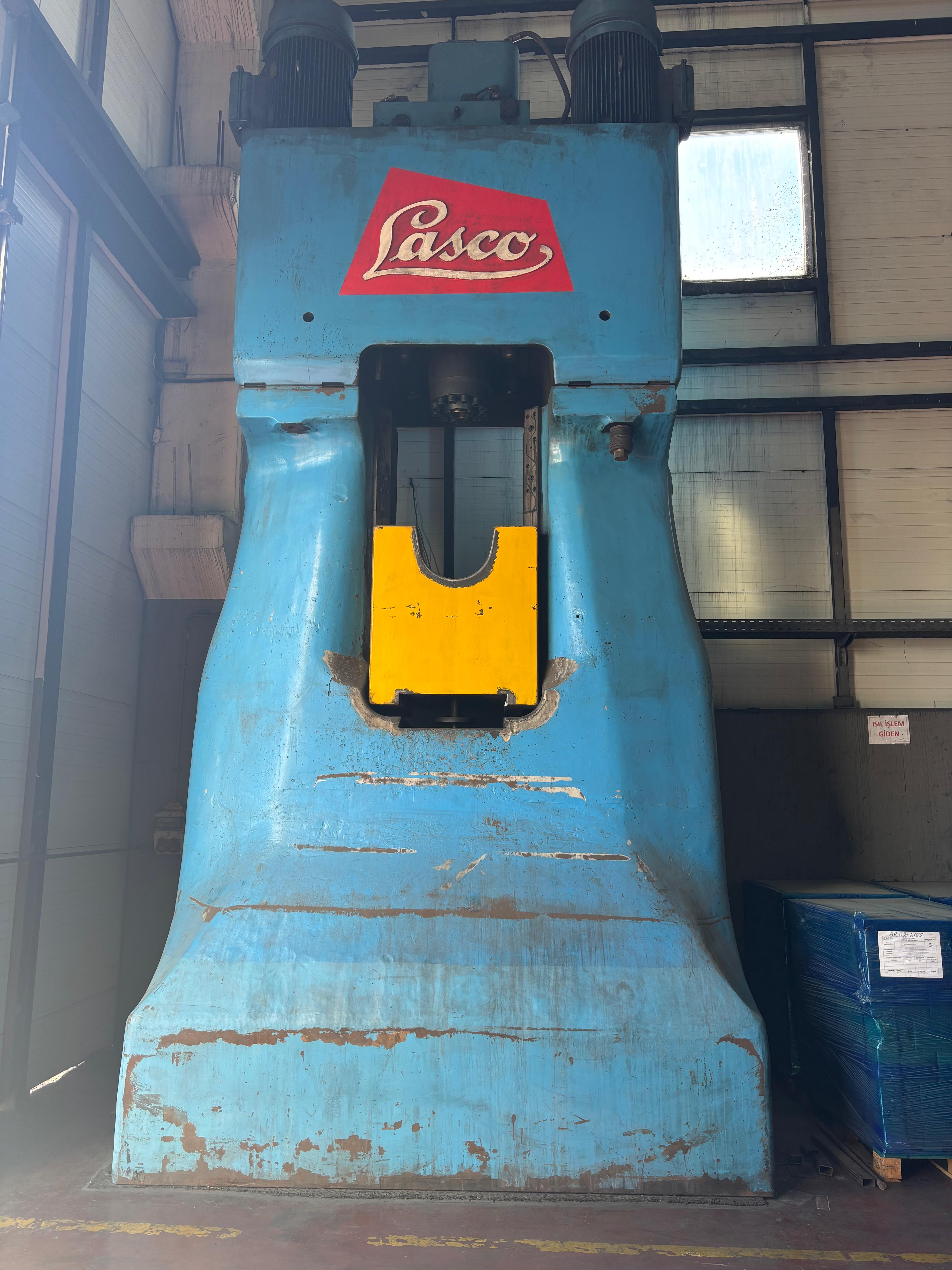 Marteau pilon Lasco 63 kj