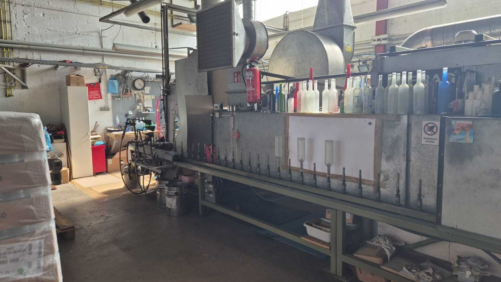 Installation de peinture Bouteilles Verres Ligne de revêtement pour bouteilles et verres Demande de renseignements Hot deal