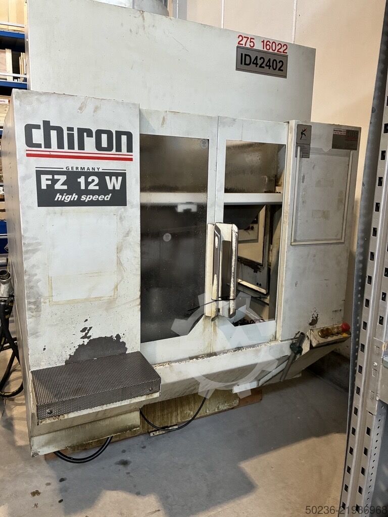 Vertical machining center CHIRON FZ 12 W