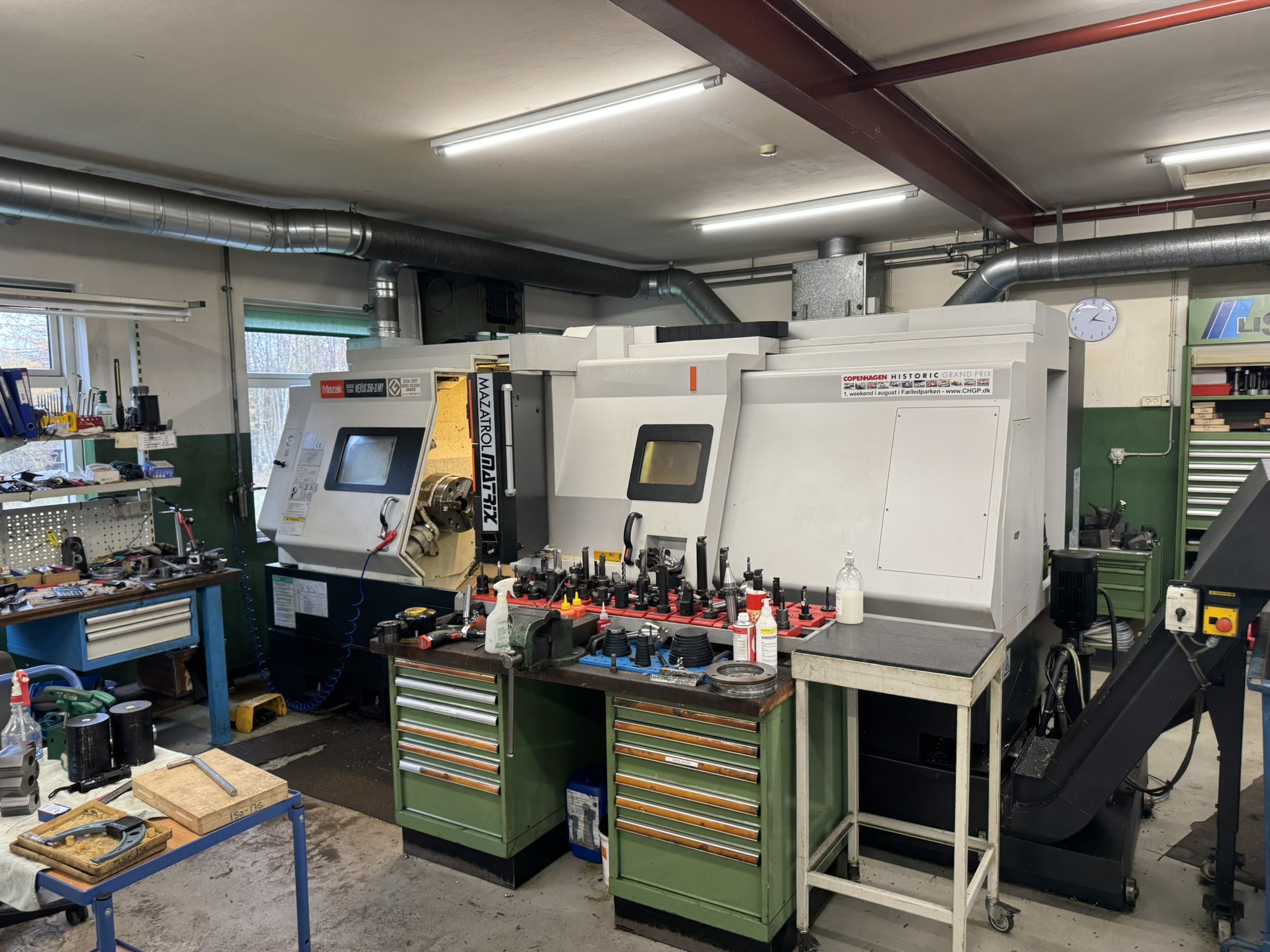 Tour motorisé cnc Mazak Quick Turn 350 MY Nexus d'occasion