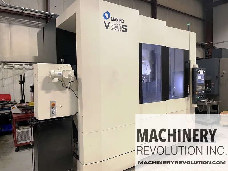 2018 Makino V80S 5-Axes HSK-A63 Centre d'Usinage Vertical CNC