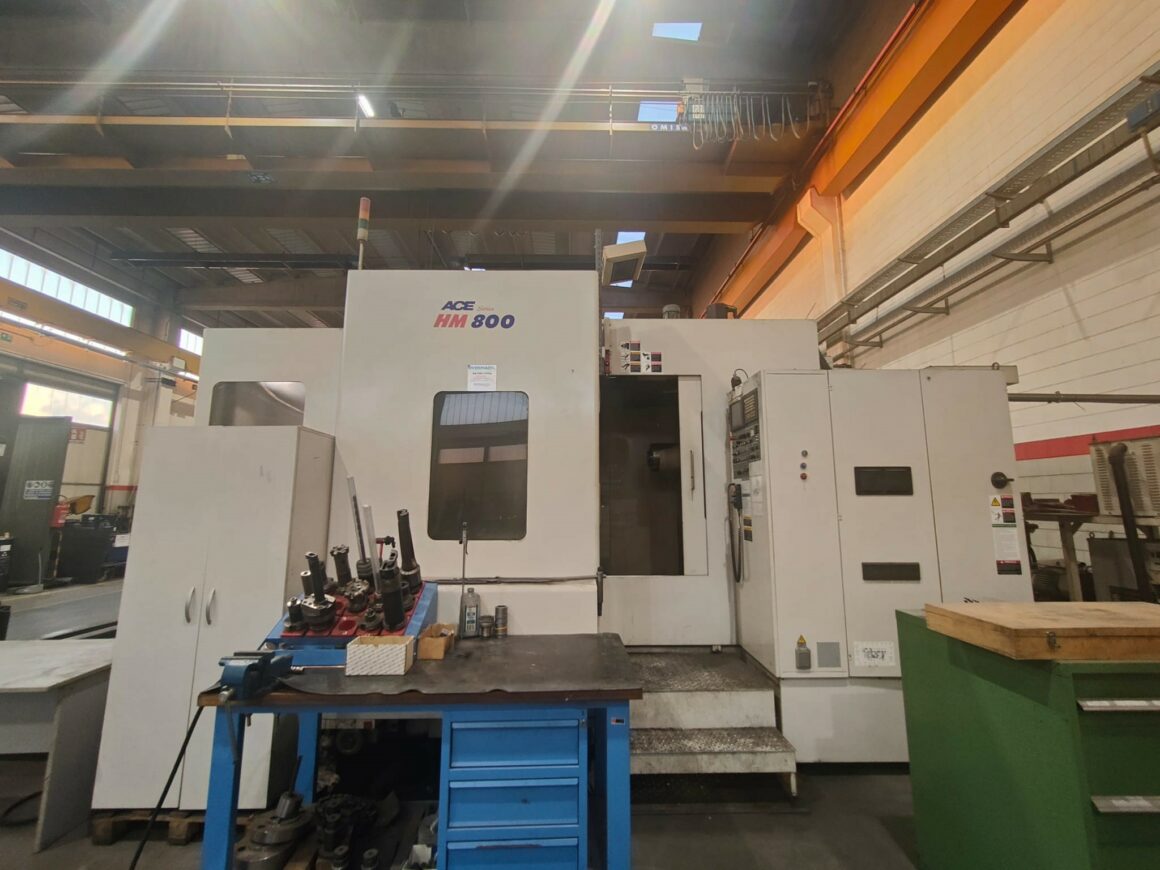 Centre d'usinage horizontal DOOSAN HM 800 d'occasion