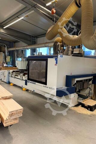 Throughfeed machining center SCM morbidelli author m100