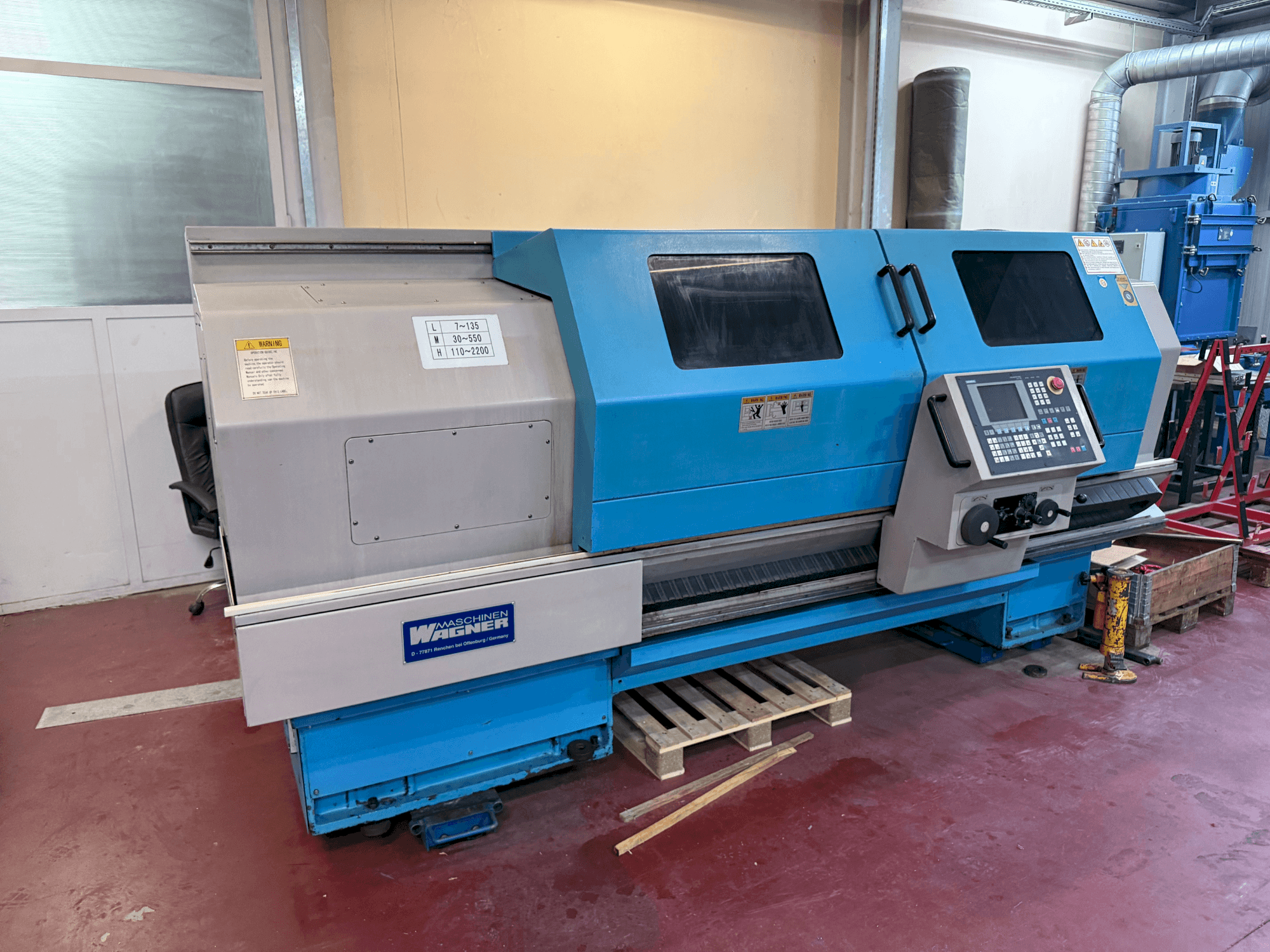 Tour cnc WAGNER WDE 500
