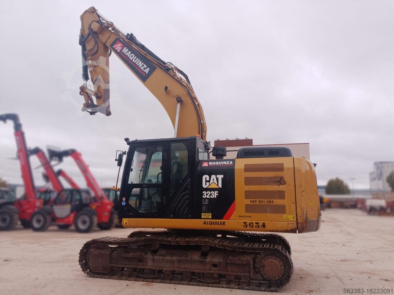 Mini excavator Hitachi ZX85USB-6
