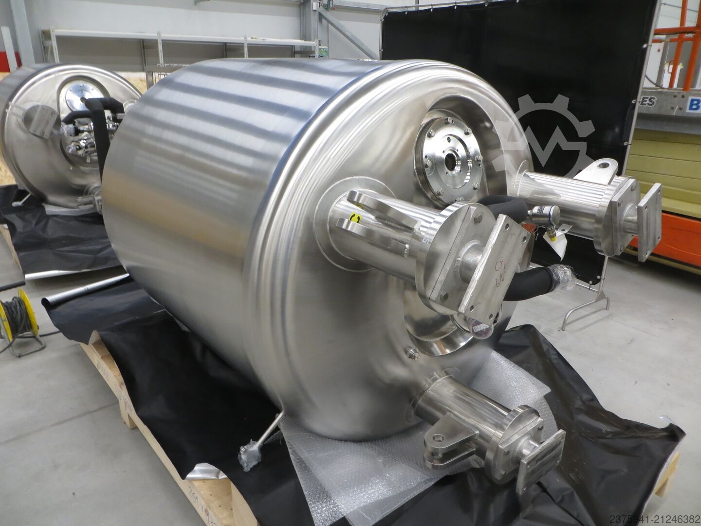 1000L 1.4435 pharmaceutical pre-filling tank BRINOX BH6721-BH1001 Paket 18