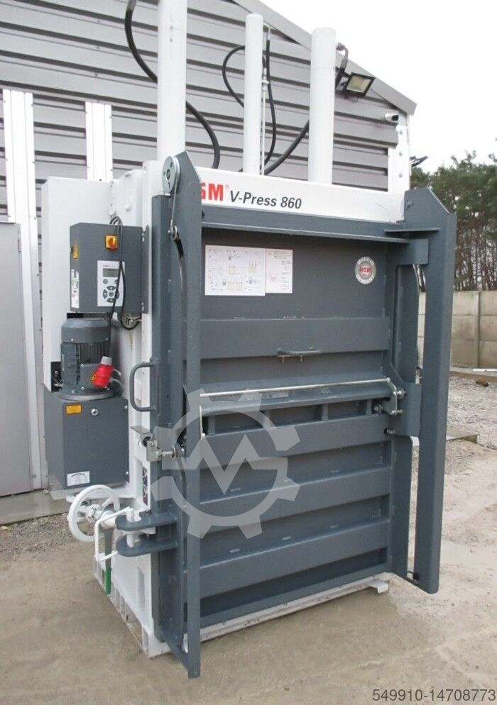 Bale press HSM 860 plus , 860 L, 860 max, 860 plus B