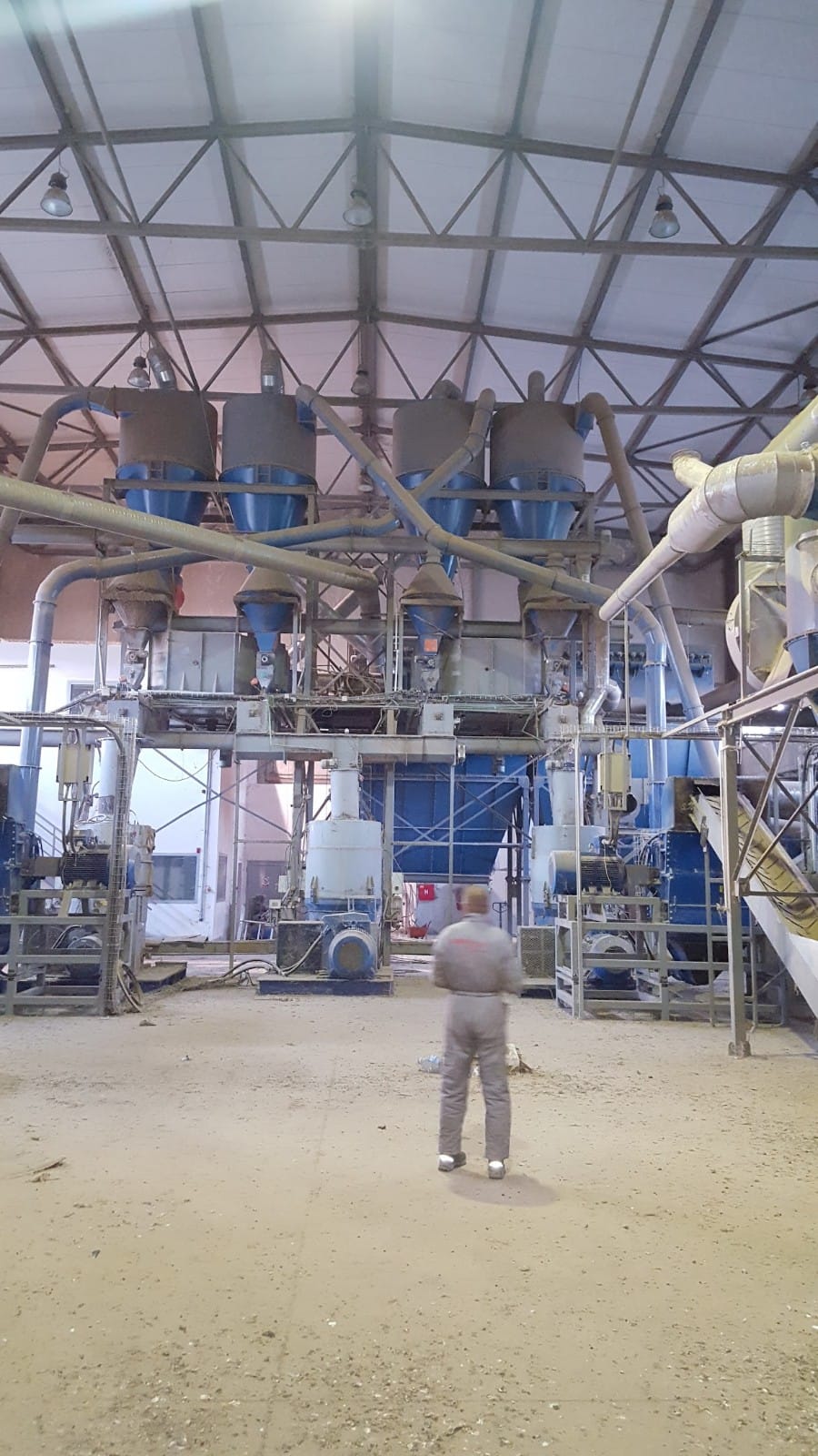 Ligne de production de granulés Kahl Agro Machine à broyer le bois