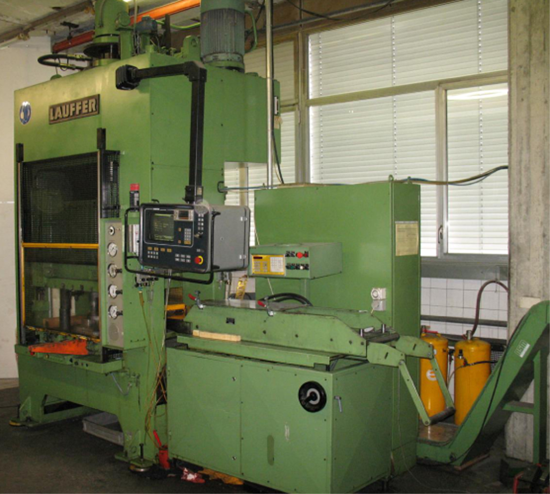 Presse hydraulique LAUFFER RPS 100
