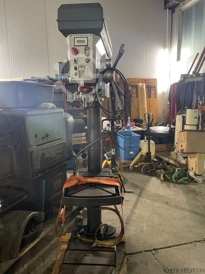 Pillar drill Optimum OPTI B34H Var
