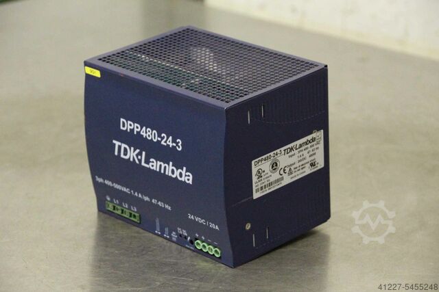 DIN rail power supply TDK-Lambda DPP480-24-3