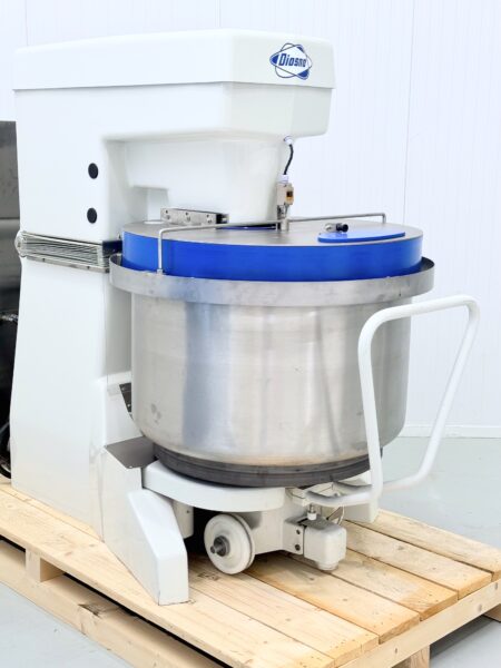 Diosna W 240 A wendel reconditionné avec 2 bols 240kg pâte