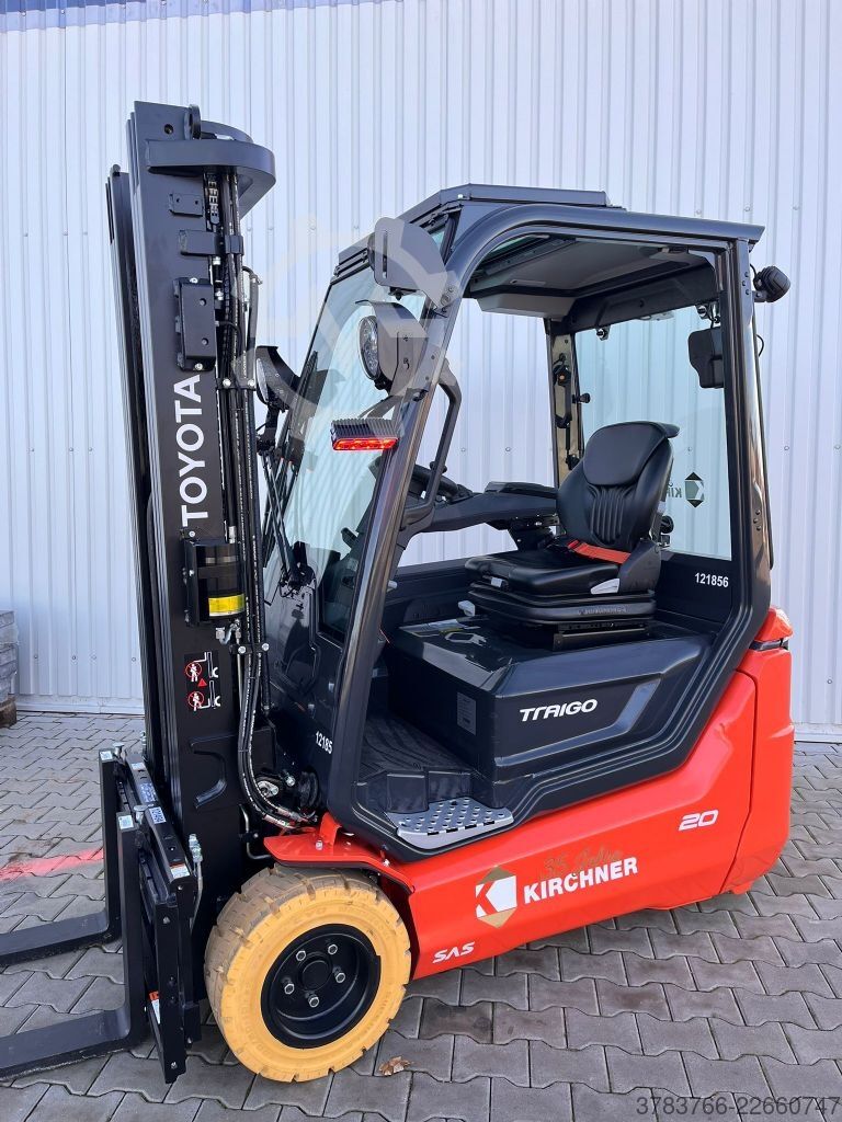 Electric 3-wheel forklift Toyota 9FBE20T