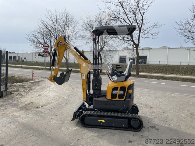 Mini excavator gunter Grossmann GT japan 1000 J