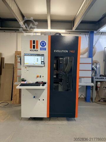 Vertical wood machining center HOLZ-HER EVOLUTION 7402 4mat