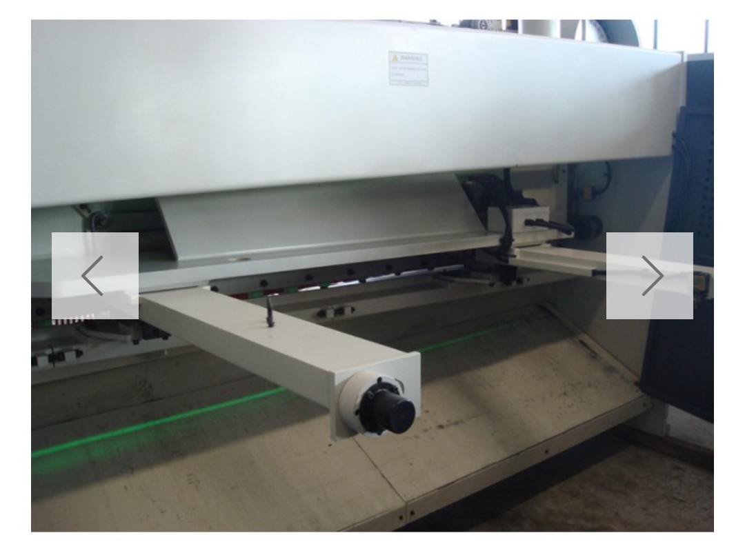 Cisaille guillotine CNC Morgen Italia HGN