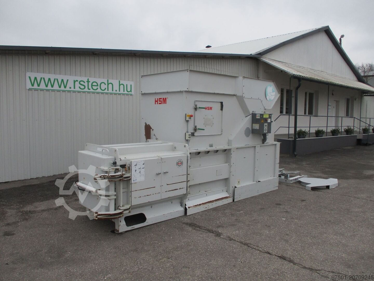 Baler paper press waste press HSM HL 4010 (3381)