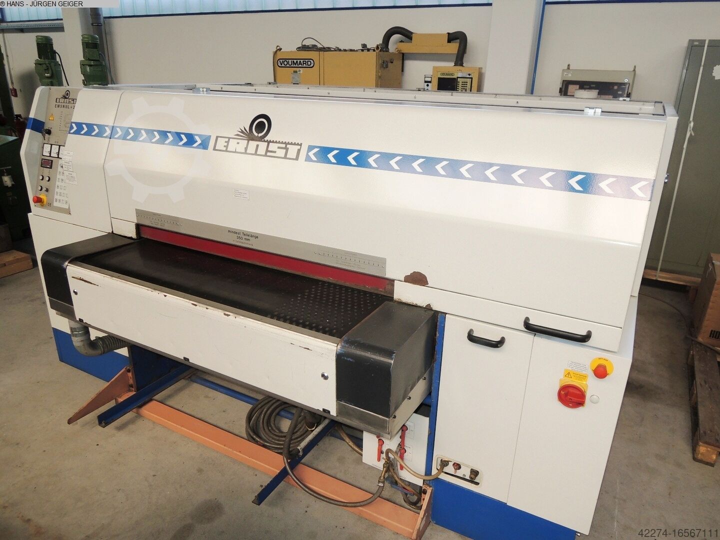 Sheet Metal Deburring Machine ERNST EM 5 N/II/L + 2 B/1400