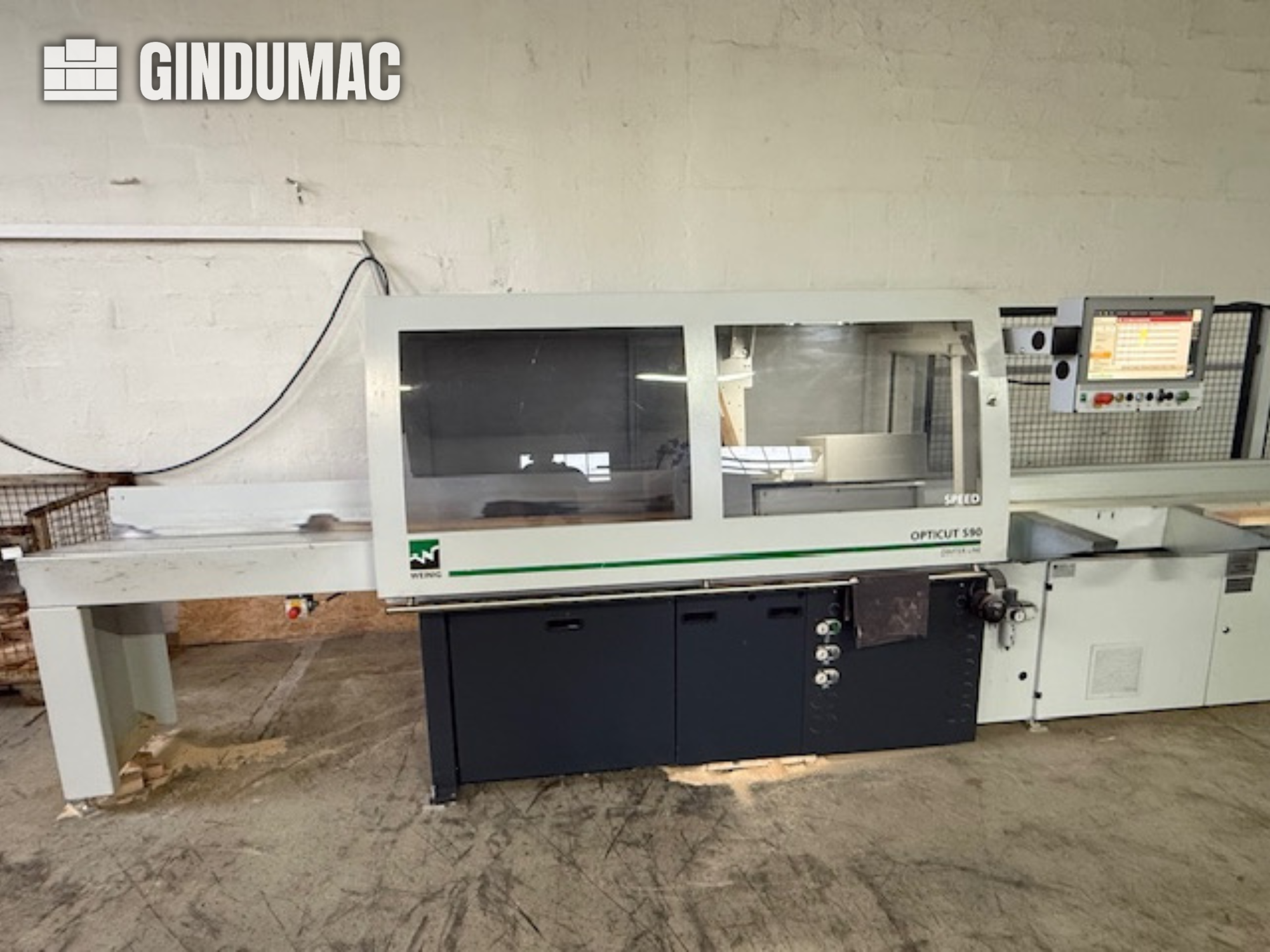 Scie d’optimisation transversale WEINIG / DIMTER Opticut S90