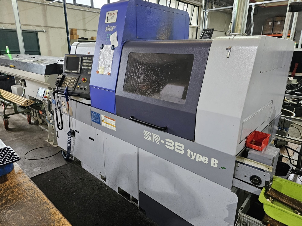Tour cnc à poupée mobile STAR SR38 Type B d'occasion
