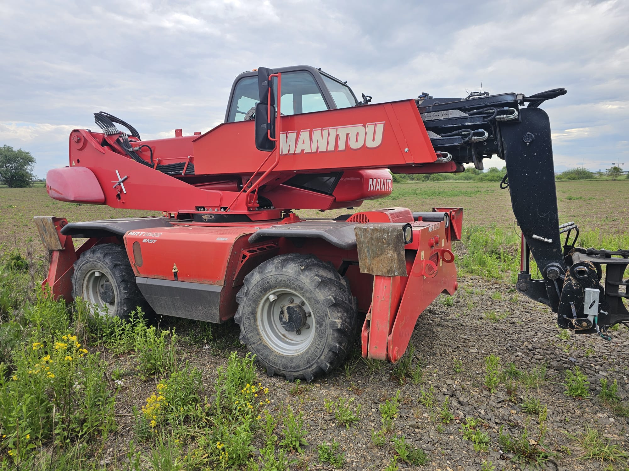 Manitou MRT 1840 Easy Platform, à rotation et à flèche télescopique