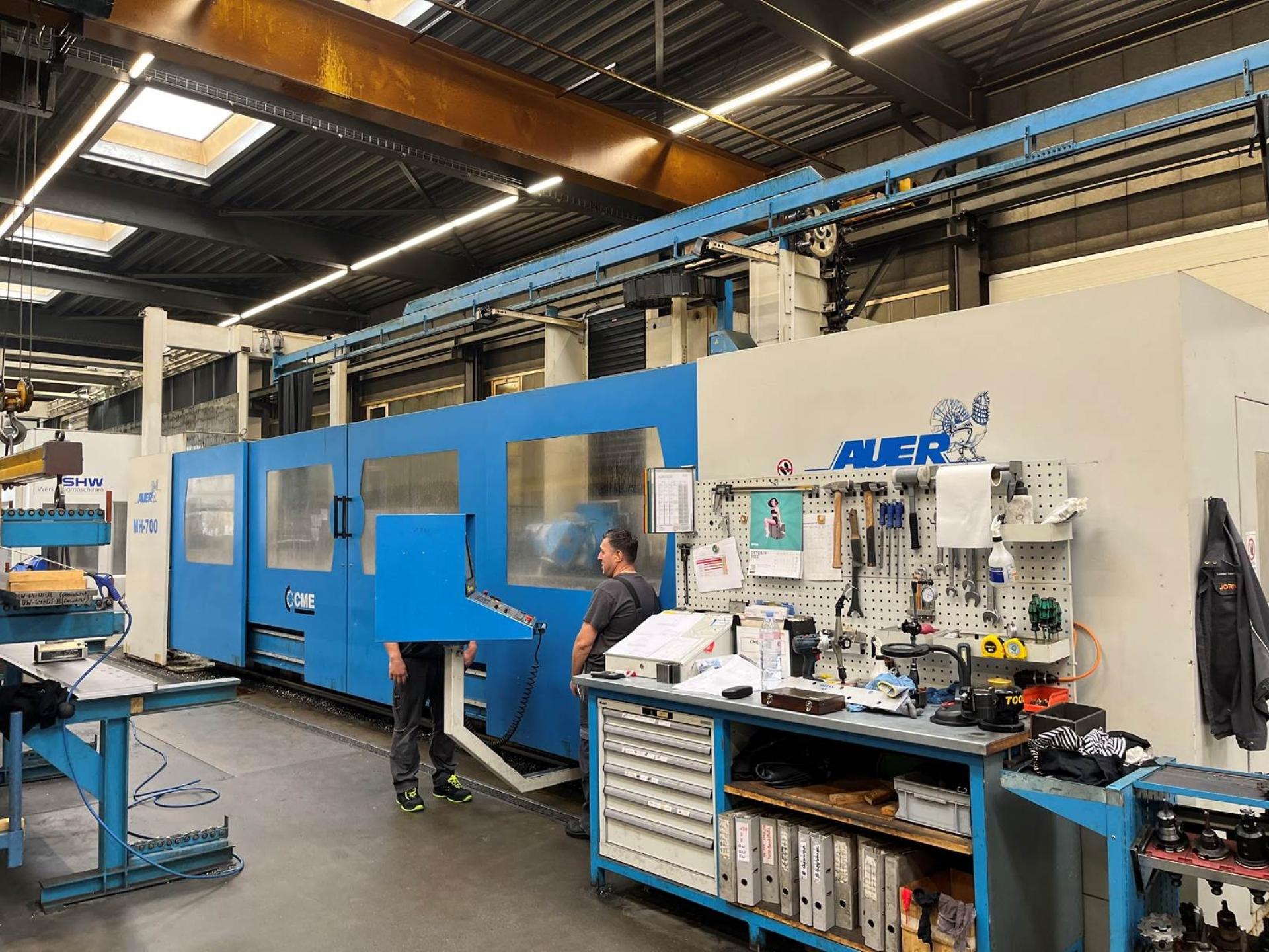Fraiseuse cnc à banc fixe CME MH-700