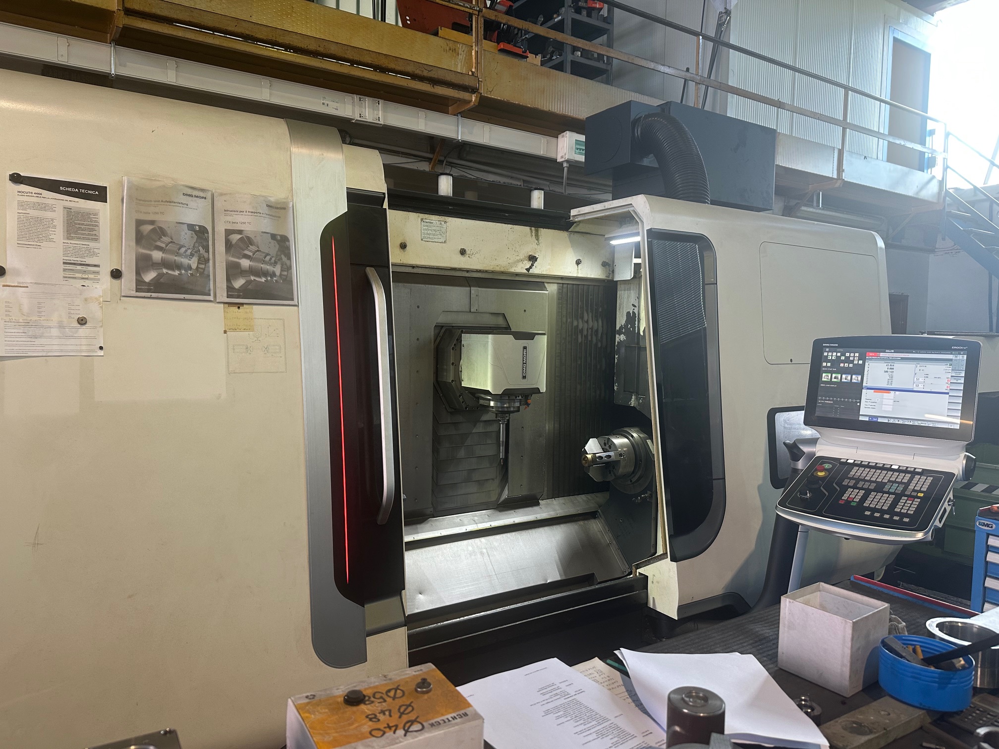 Tour multitâches cnc DMG MORI CTX BETA 1250 TC 2ND d'occasion