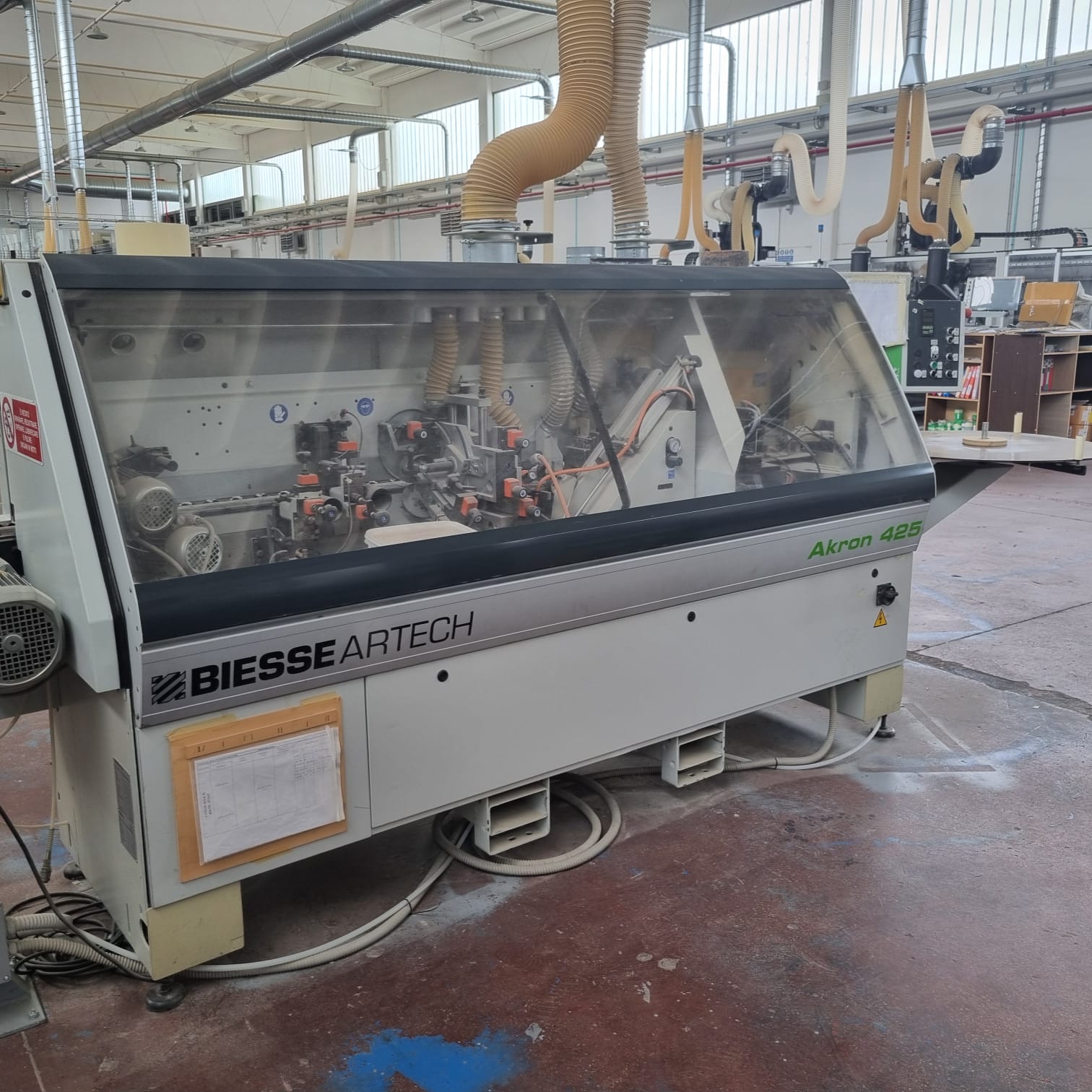 Plaqueuse de chants unilatérale Biesse Akron 425 A R