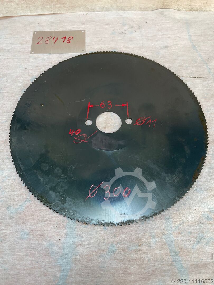 Circular saw blade 28418 Lochkreismitnehmerbohrung 63 mm Durchmesser 300 mm