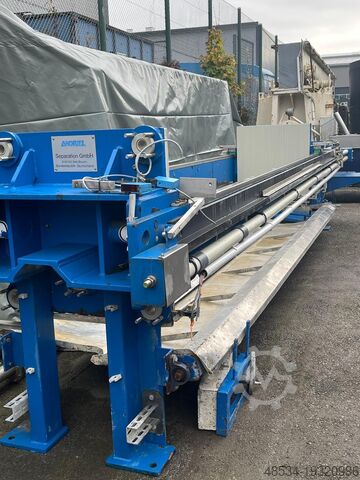 Chamber filter press Andritz Membranfilterpresse 800 Membran-Mix