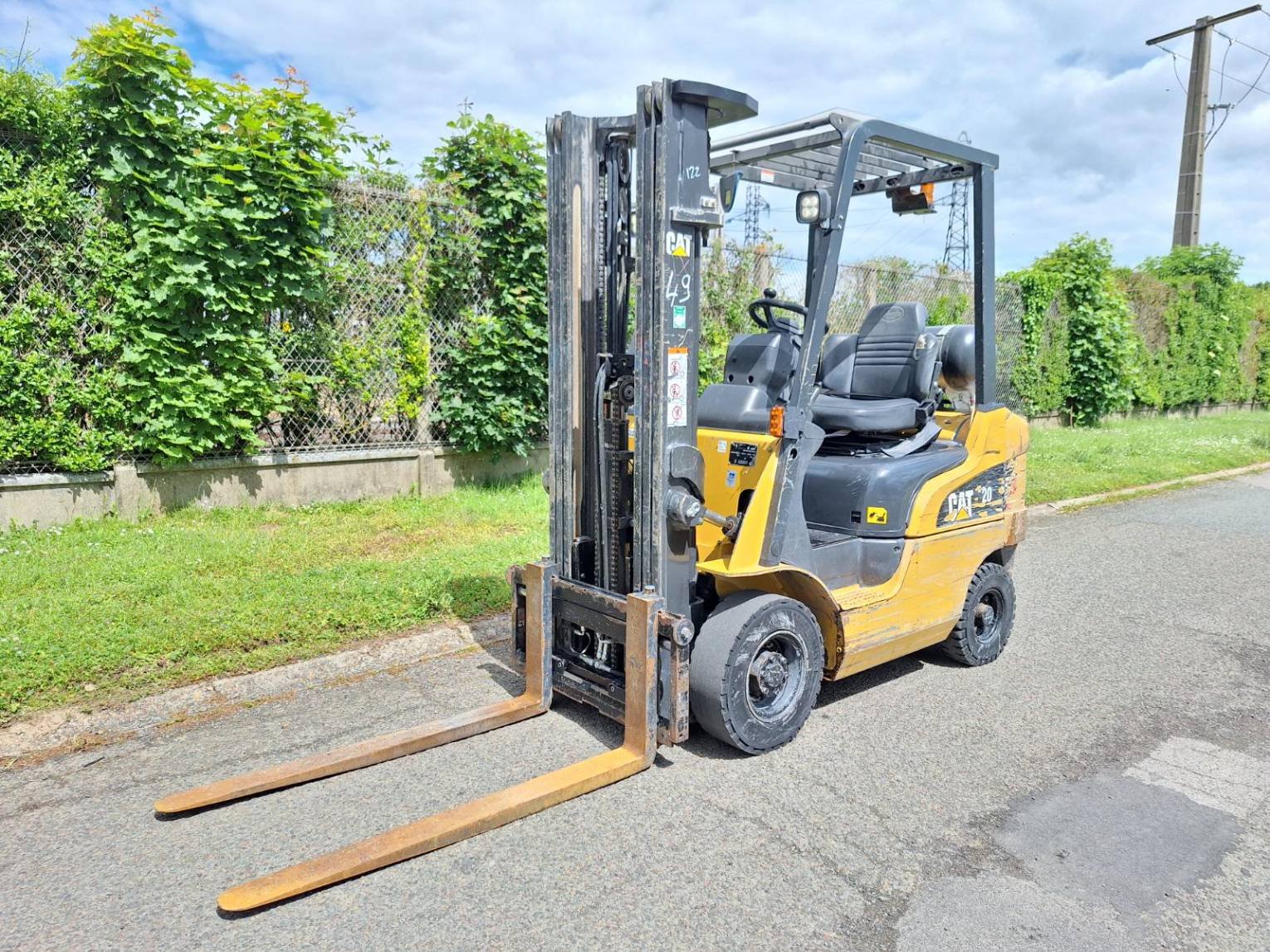 Chariot élévateur électrique Caterpillar GP20CN