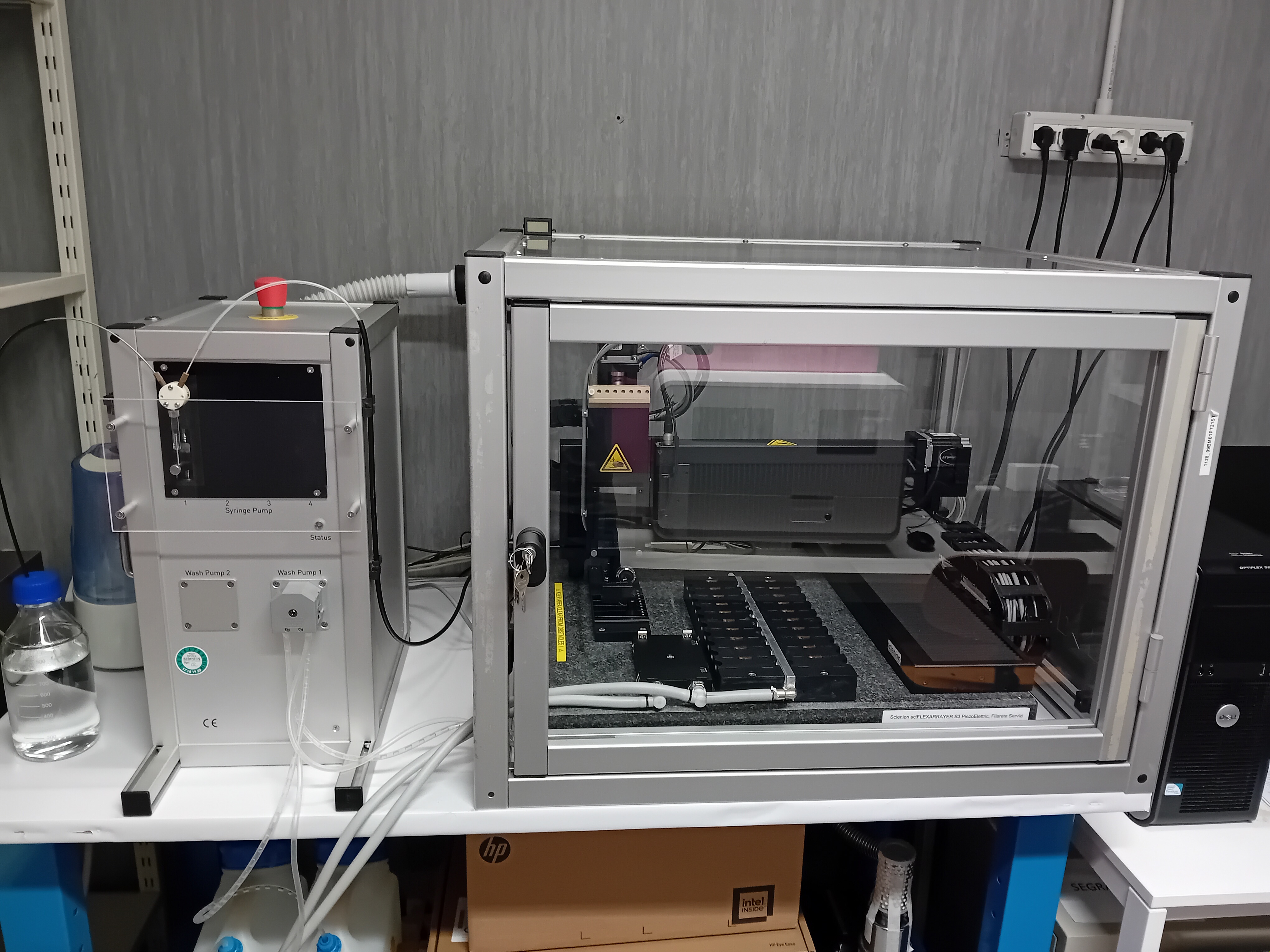 Scienion sciFLEXARRAYER S3 Système de distribution automatique de liquide sans contact d'occasion