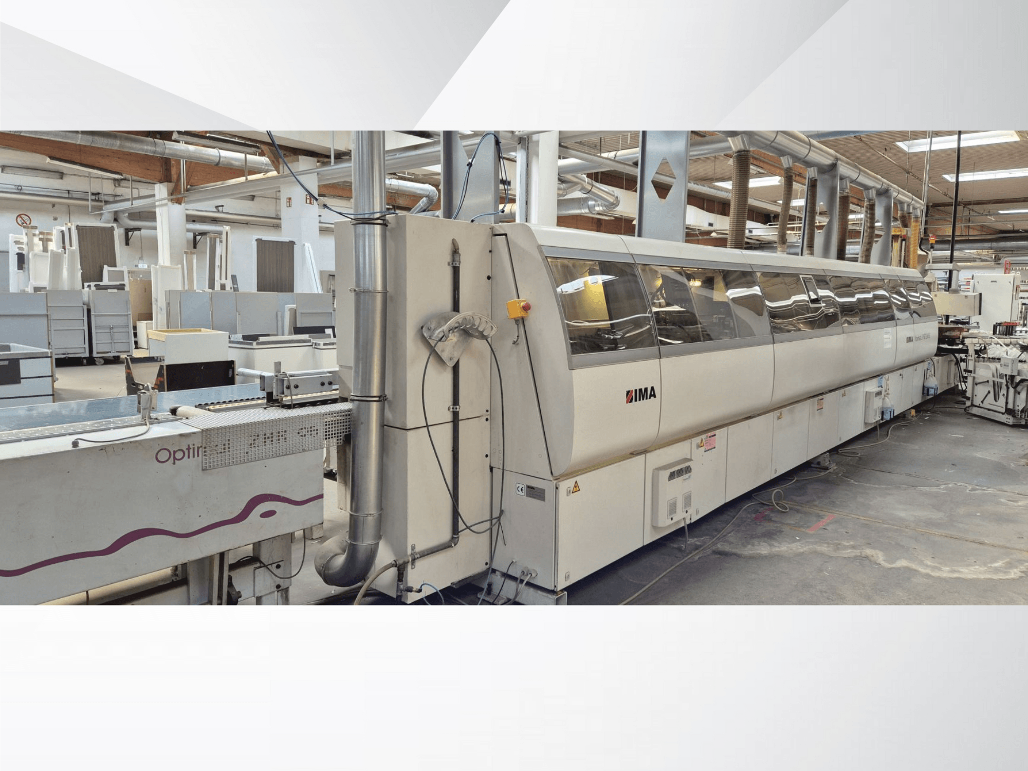 Plaqueuse de chants unilatérale IMA Novimat Systems I/R75/1000