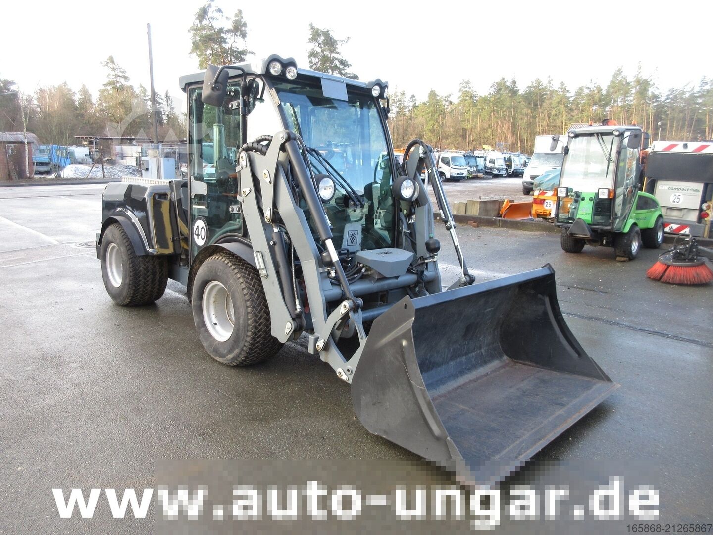 Horticultural tractor KUMIAI MT1606D 16LE 4x4 3cylinder