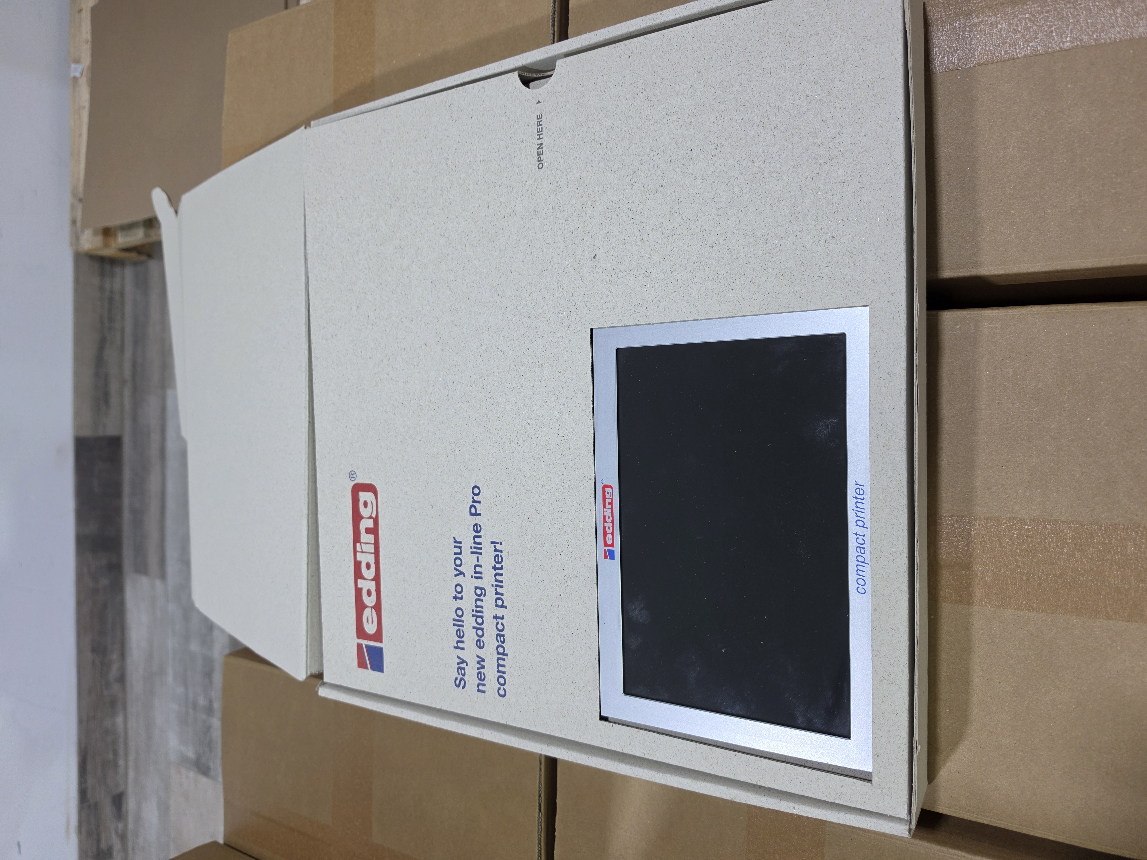 Presse offset multicolore Elried Markierungssysteme GmbH / edding edding in-line Pro Compact Printer Hot deal