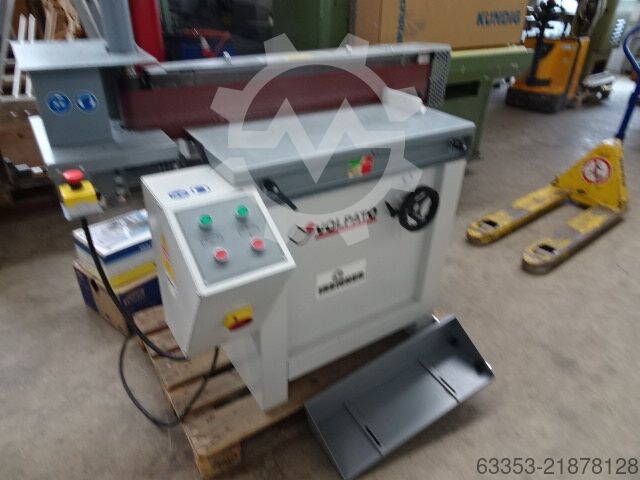Wide belt sander HEESEMANN FGA for veneer and intermediate sanding