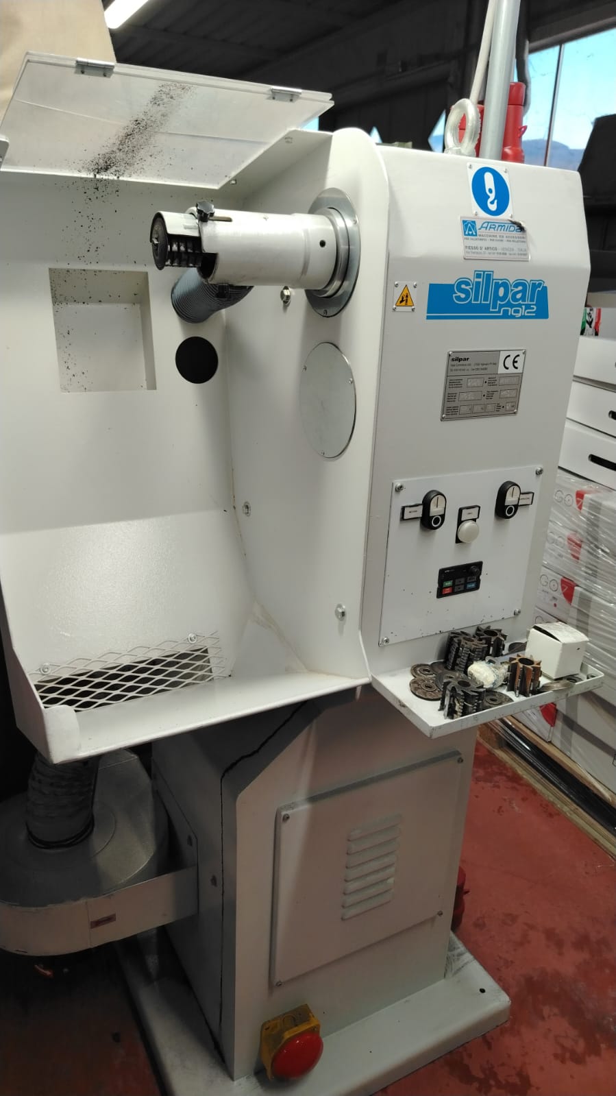 Fraise Silpar NG12 année 2020 triphasé 380V semi-neuf