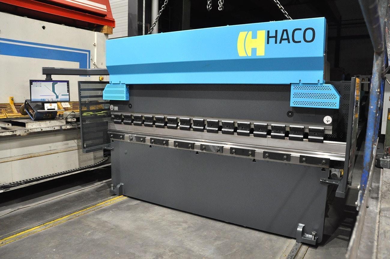 Cisaille guillotine hydraulique Haco PPM 100 ton x 3100 mm CNC